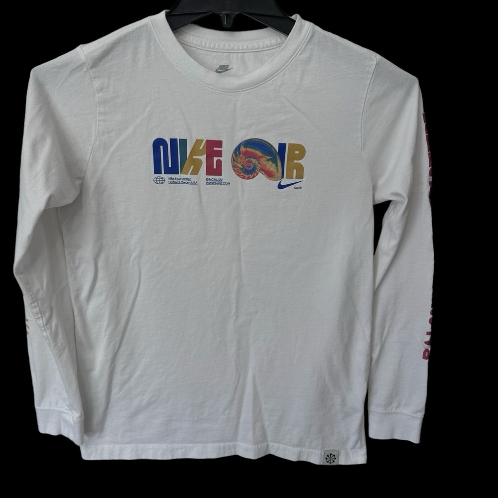 NIKE SPORTSWEAR MAX90 LONG-SLEEVE‎ T-SHIRT BOYS SIZE XL